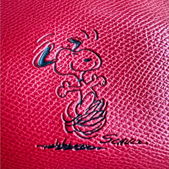 Coach x Peanuts Rare Limited Edition Mini Bennett Satchel/ Crossbody in Red - Picture 7 of 12